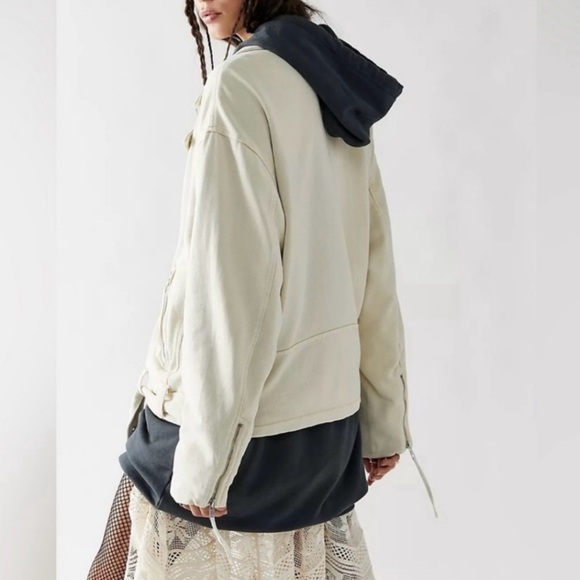 Free People Rebel Knit Moto Jacket - Picture 4 of 4